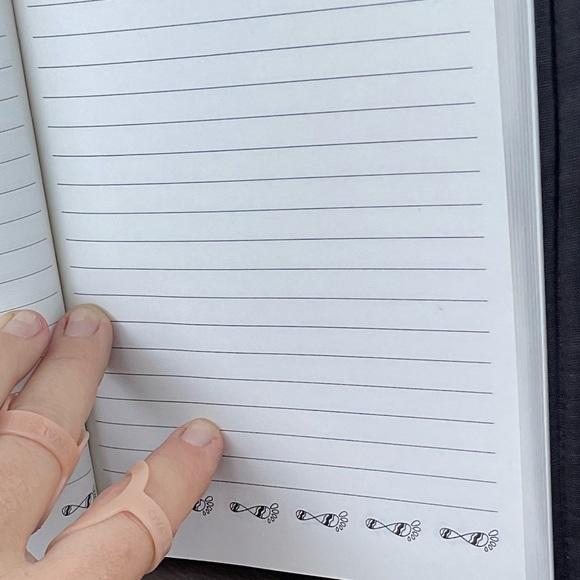 Women working together NEW journal handmade yellow quilted tribal book cover - Picture 11 of 13